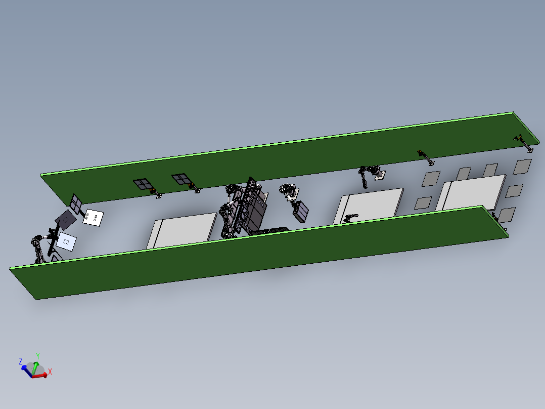 汽车行业ADAS检测标定总装sw18可编辑