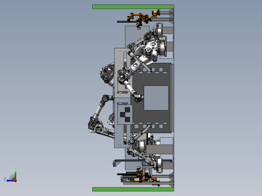 汽车行业ADAS检测标定总装sw18可编辑右视缩略图