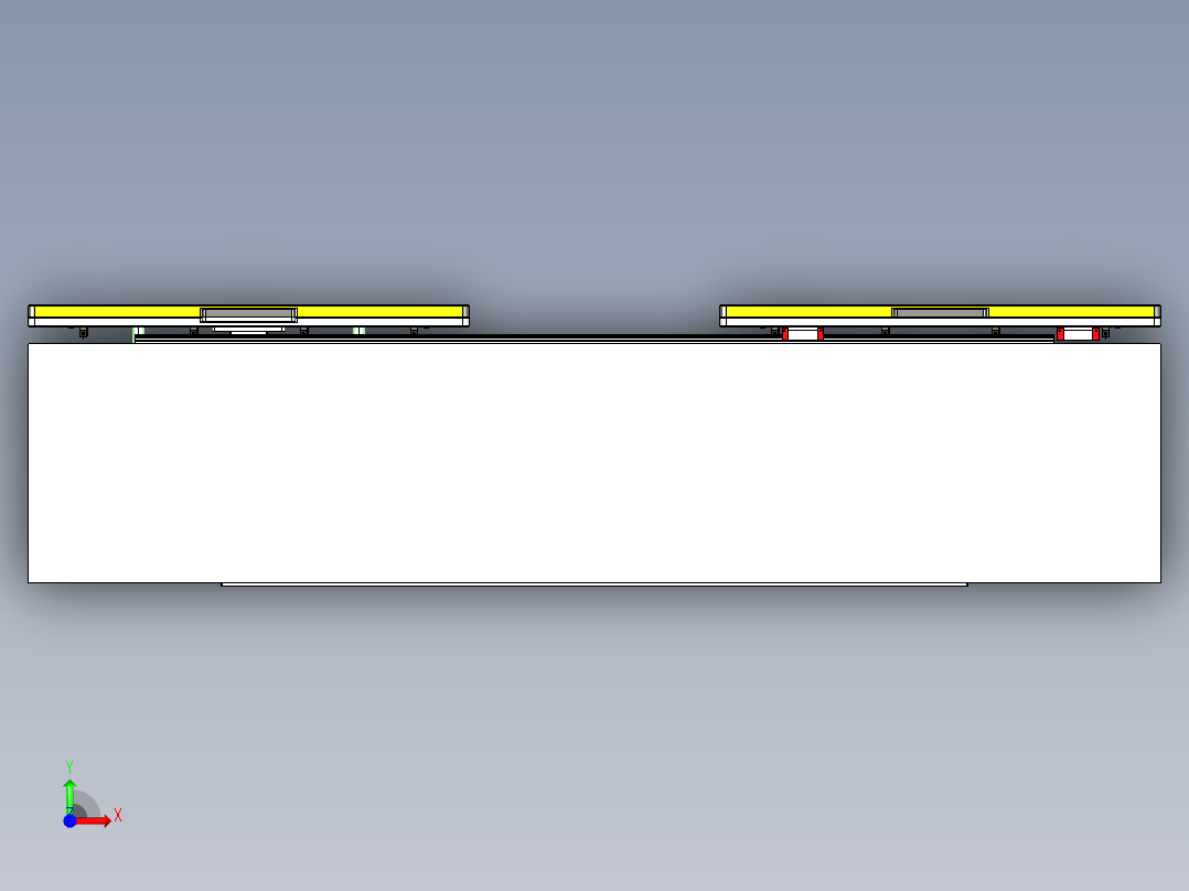 双工位穿梭前视图