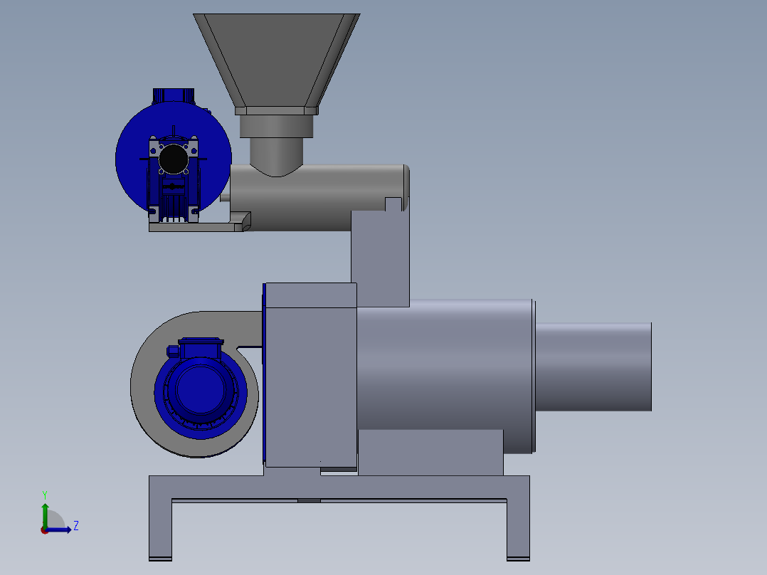 P0000189-粉碎机左视图