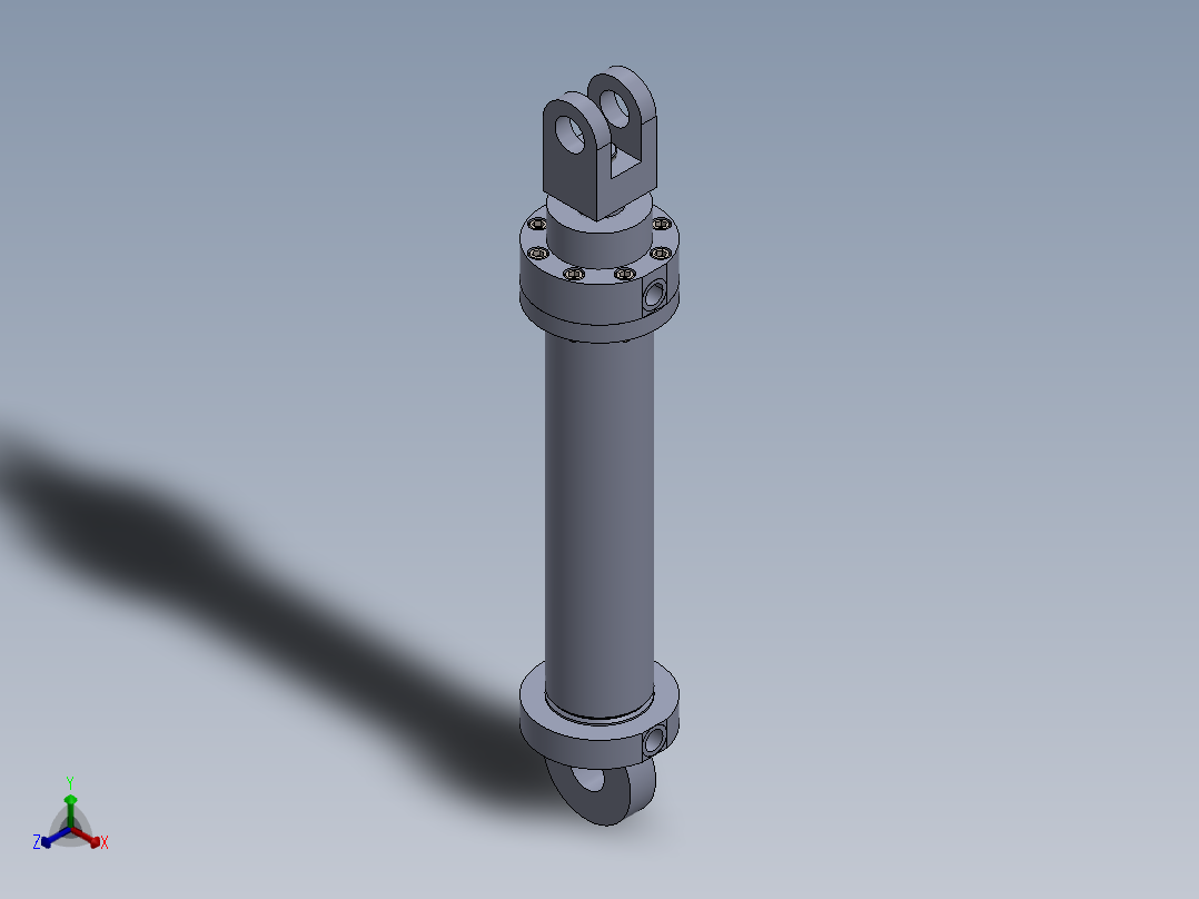 铣削型液压缸-160x90x835-mm-1.snapshot.1正等轴测图