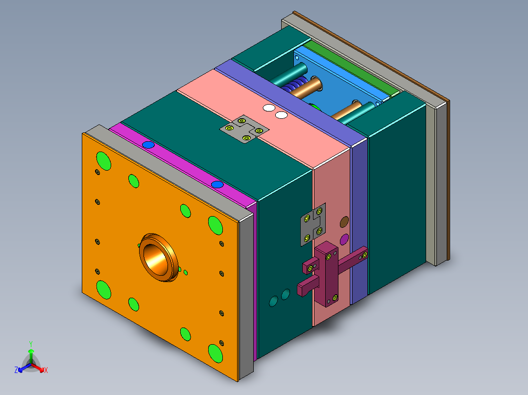 万向摇摆器底座注塑模具设计