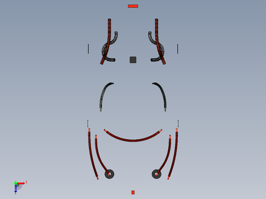 A2005024-乐高赛车手 - 法拉利 Enzo 110 (8653)俯视图