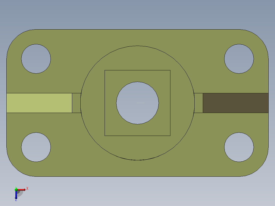 008-SW16练习题俯视图
