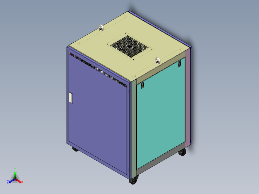 16UAE小型网络机柜