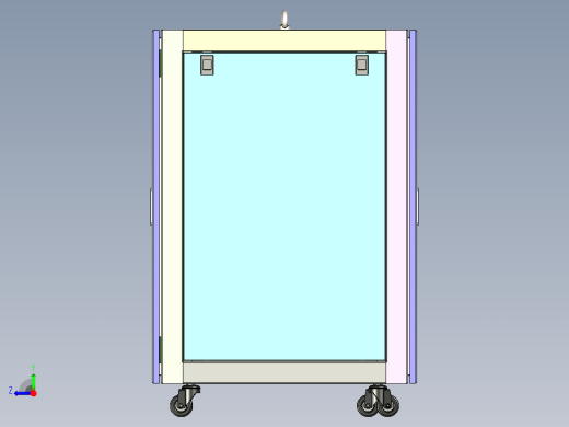 16UAE小型网络机柜右视缩略图