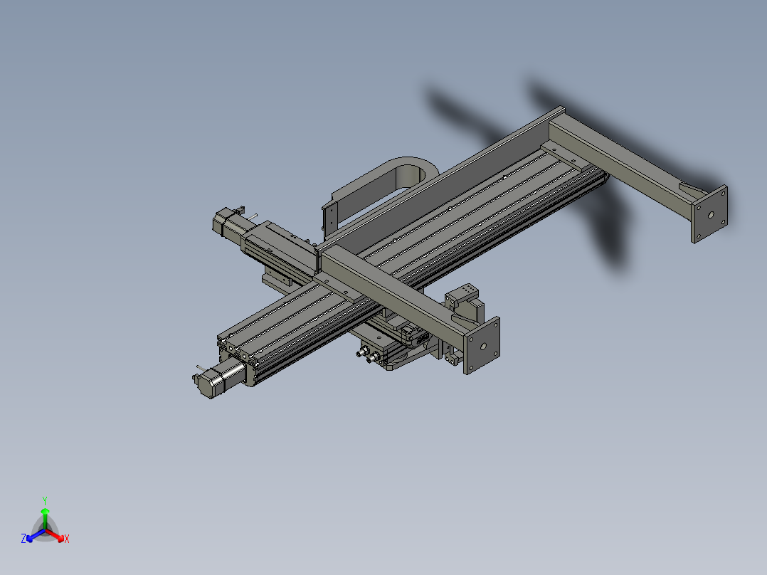 CZXD2401-11电池上料机械手1主视图