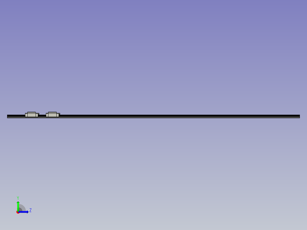 HGH-15CA-线轨2左视图