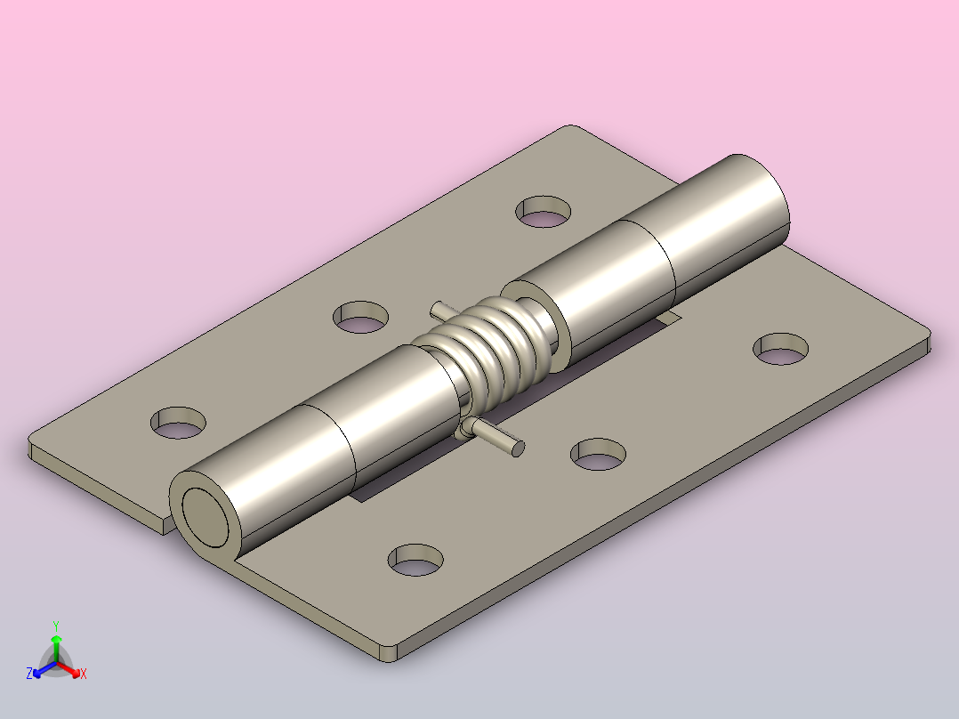 CL253-6铰链[CL253-6]主视图