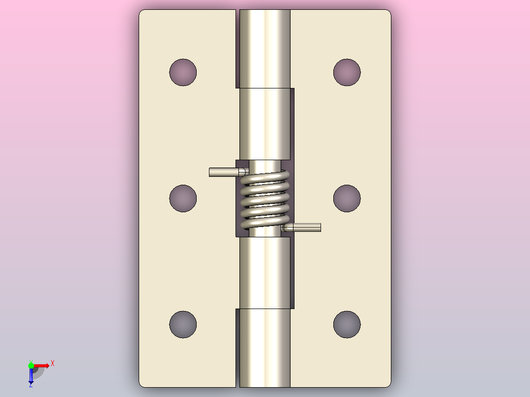 CL253-6铰链[CL253-6]俯视图