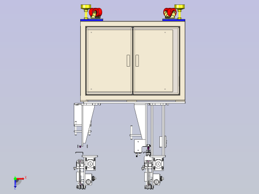 自动打铆钉系统机俯视缩略图