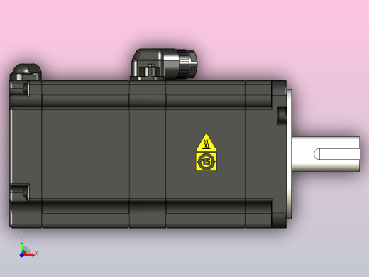 安川伺服电机-SGM7J-08AFC6E前视缩略图