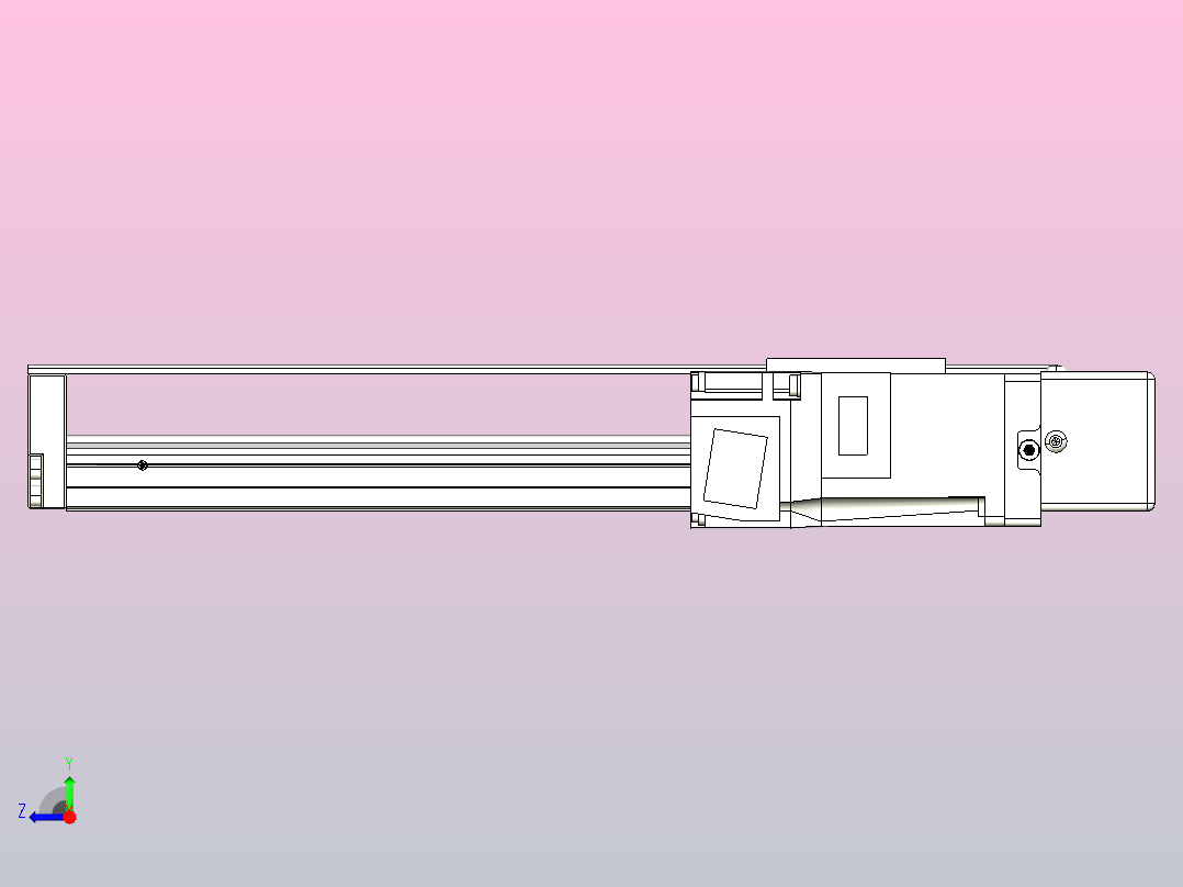 钢基模组TPA-KNR-5002C-250A1-MR-H1S1右视图