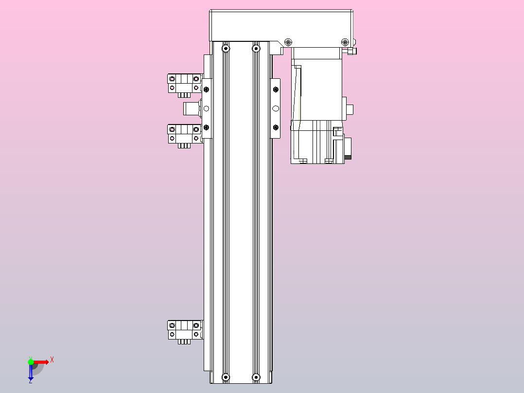钢基模组TPA-KNR-5002C-250A1-MR-H1S1俯视图