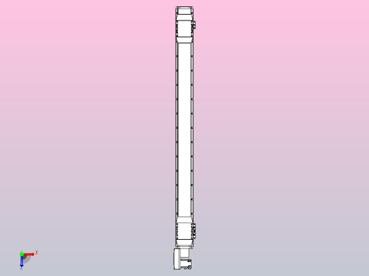 皮带直线轴双滑块型TPA-GCBS-120-P70-L600-QL-M20-N3俯视缩略图