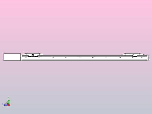 皮带直线轴双滑块型TPA-GCBS-150-P80-L425-QR-M75-N3右视缩略图