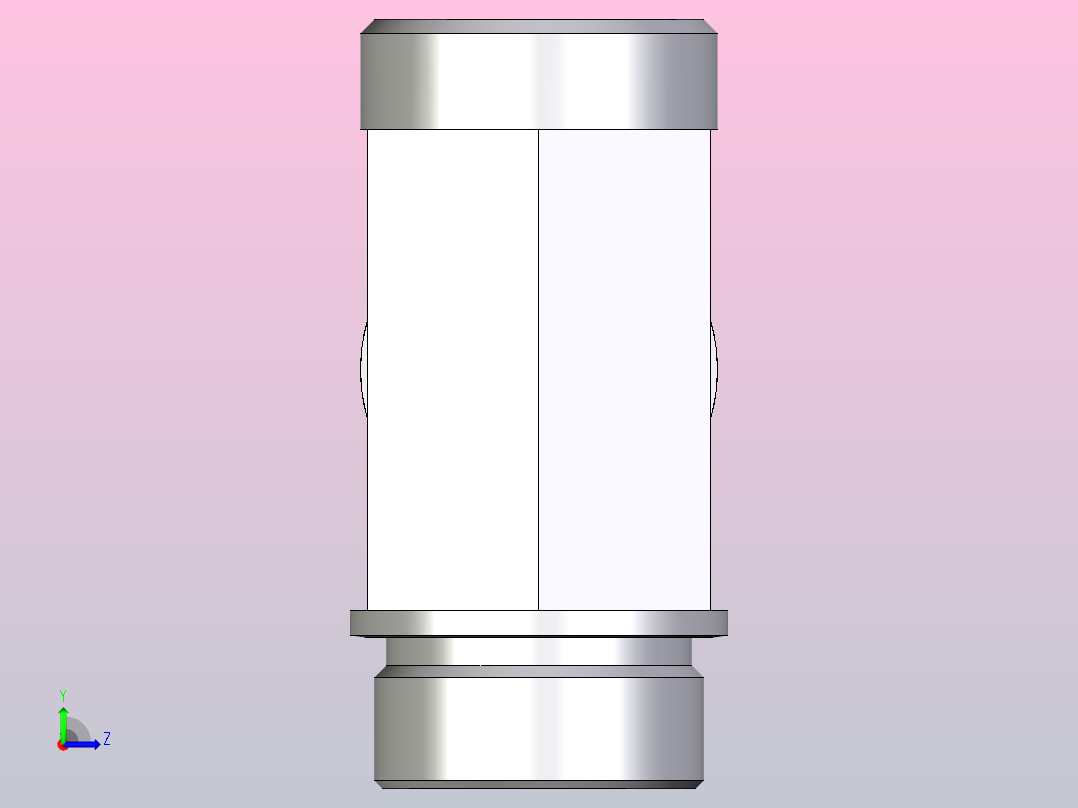 L外螺纹螺柱弯头LE42LMCFX左视图
