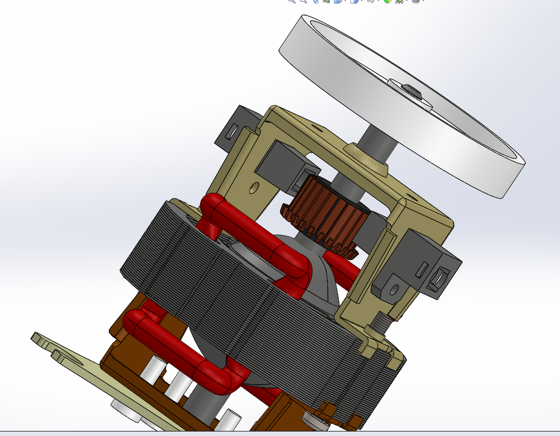 电机检测线圈设备3D数模图纸 STEP格式