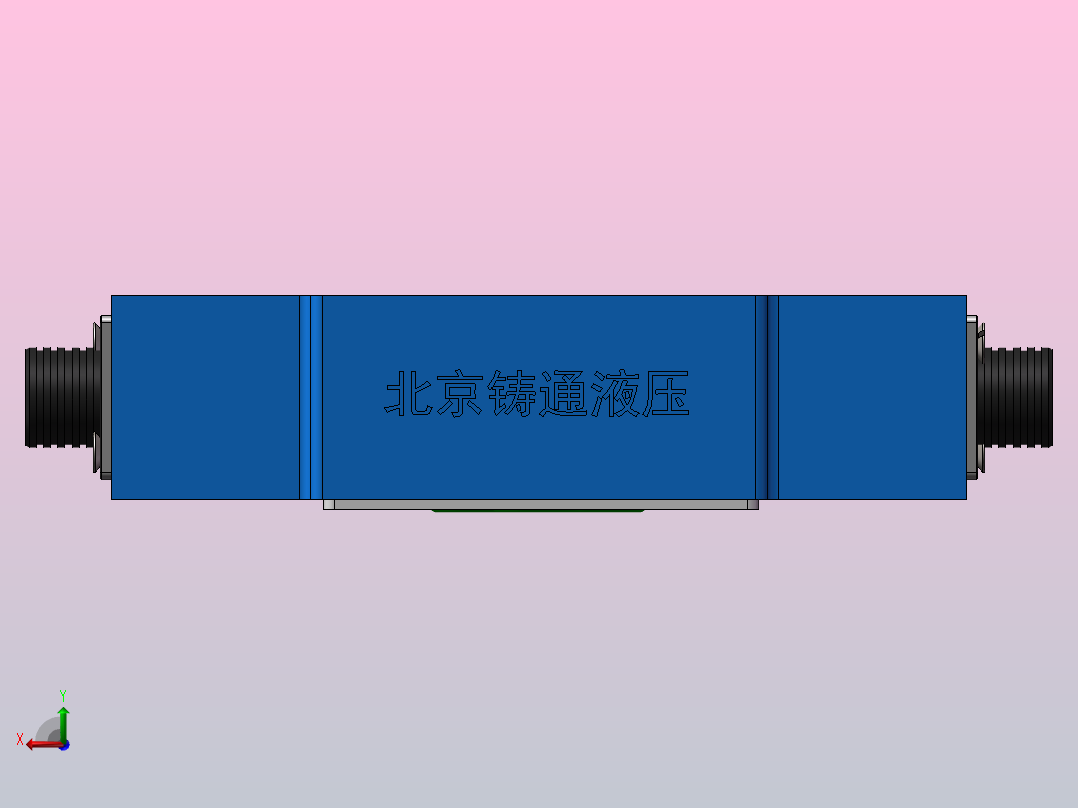 Z2FS6-30 叠加式双单向节流阀后视图