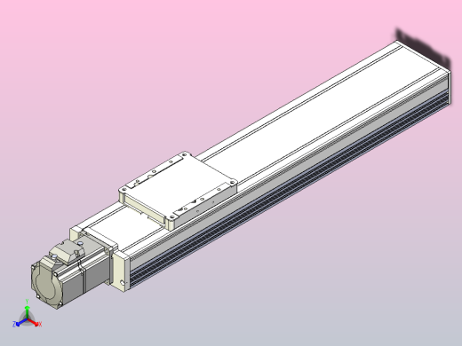 滚珠丝杠直线轴带导轨全封闭TPA-HCR-105D-1610C-L350-M-C-P40-N3