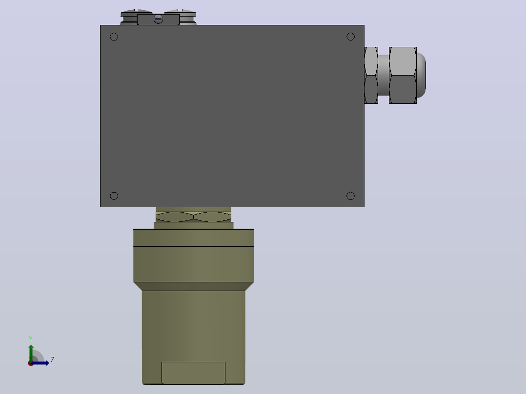 520╱7DD差压控制器[520／7DD差压控制器(0809100)]左视图