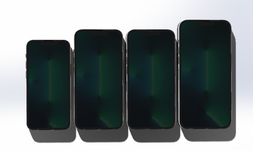 Phone 13 Pro Max Mini手机系列模型缩略图