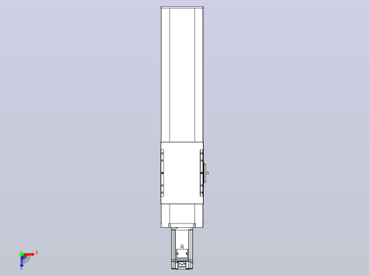 滚珠丝杠直线轴带导轨全封闭TPA-HCR-120D-1610C-L350-M-C-P40-N3俯视缩略图