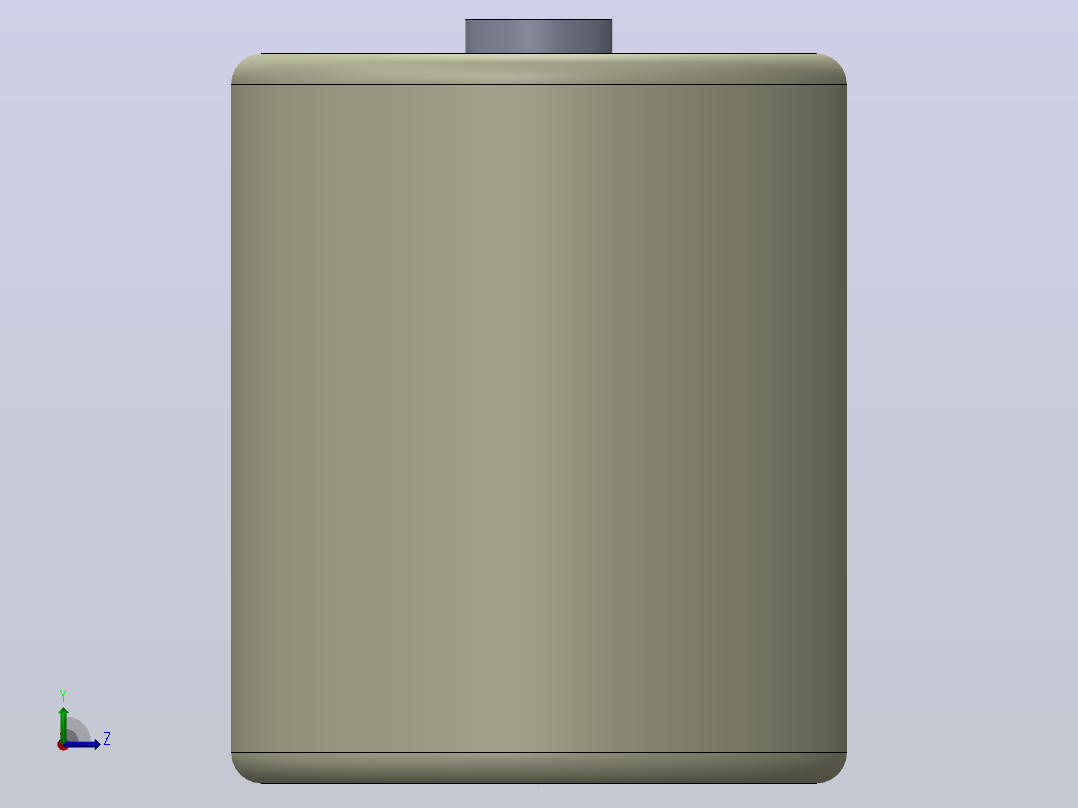 LDS Shaker V408一般维度左视图