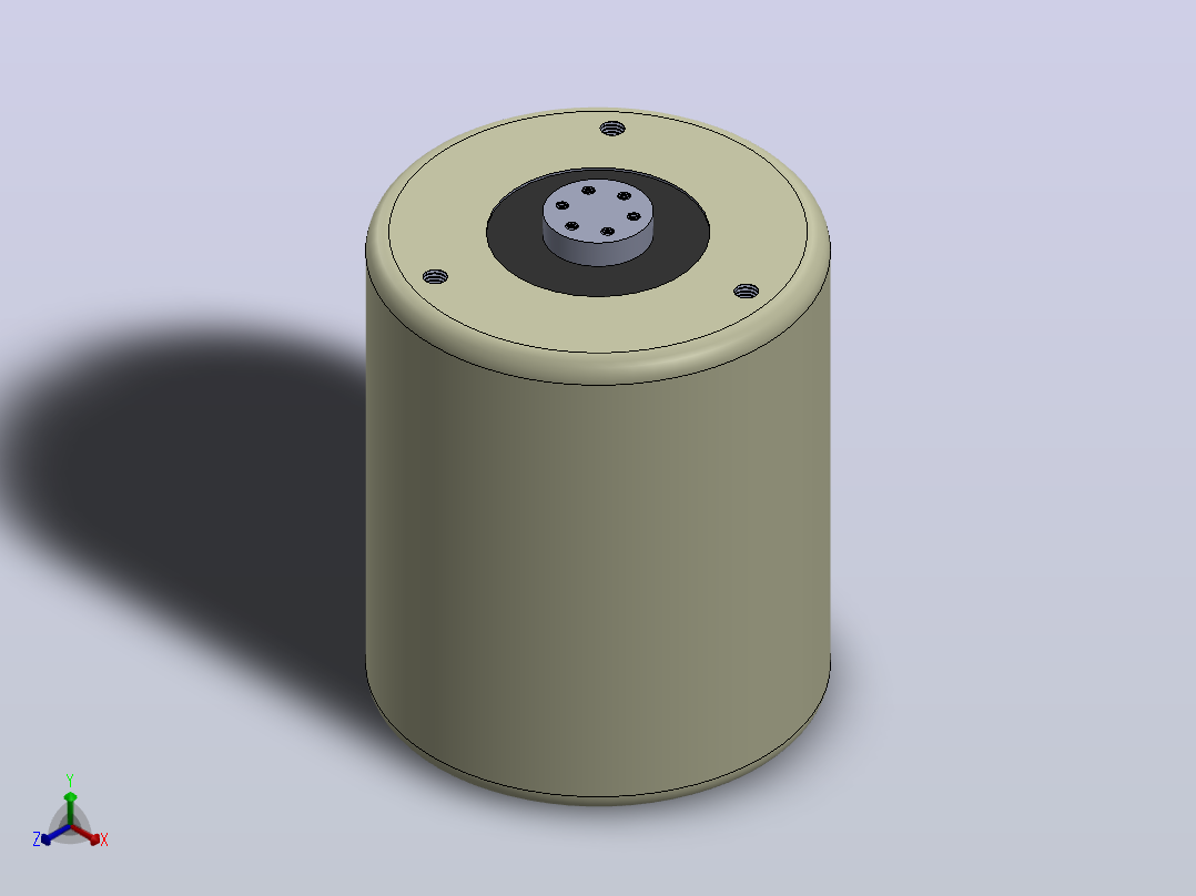 LDS Shaker V408一般维度正等轴测图
