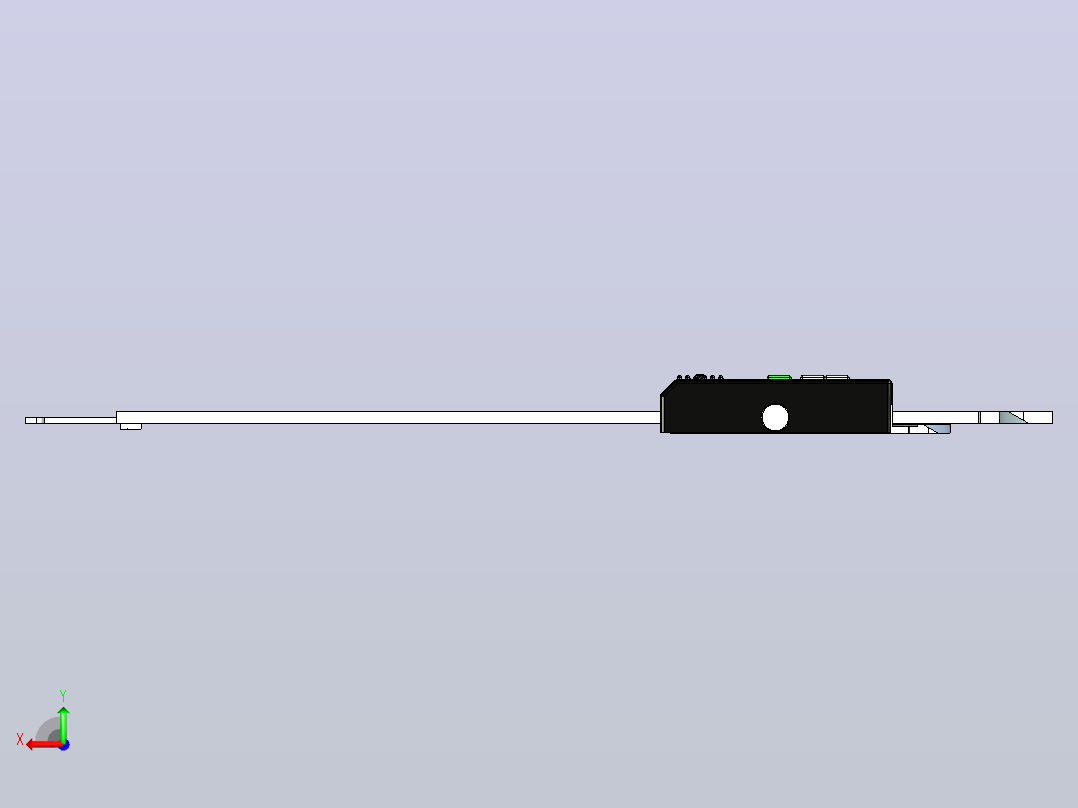 150mm数字米图托约卡尺后视图