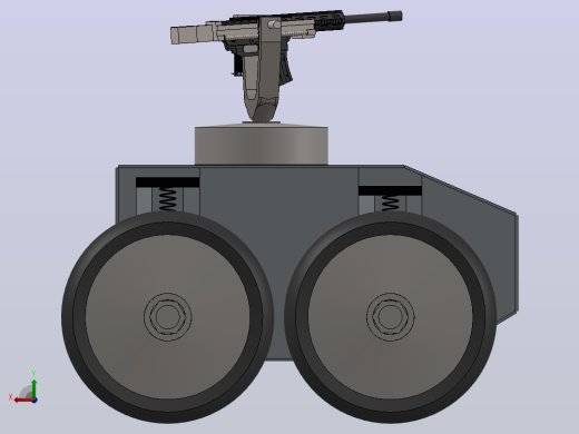 迷你 Ugv 原型机后视缩略图