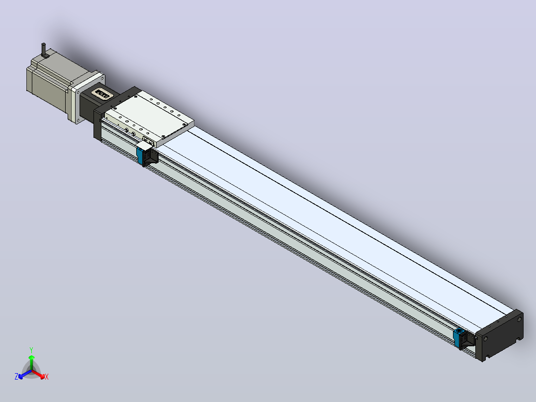 FSL120 直线模组[FSL120-E900-10C7-BC-B86]主视图