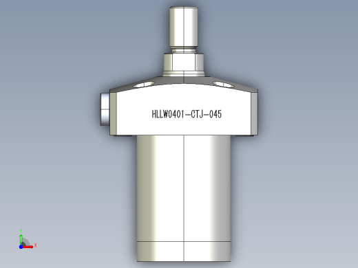 HLLW0401-CTJ-045气检拉式夹紧器前视缩略图