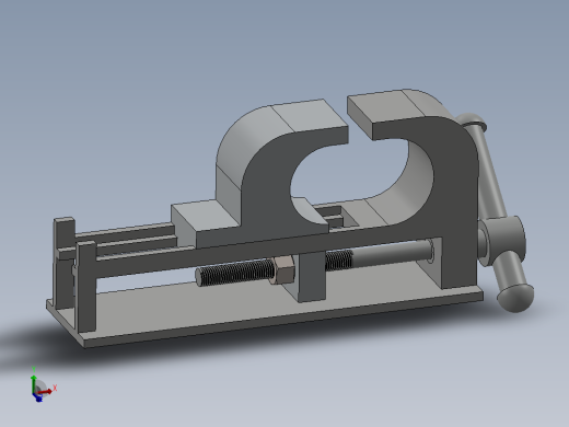 夹具主视缩略图
