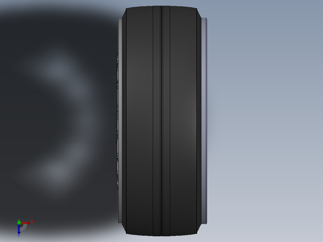 尼桑 silvia s15 SolidWorks igs俯视图