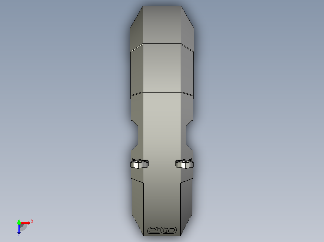 solidworks 电动车移动前叶子板俯视图