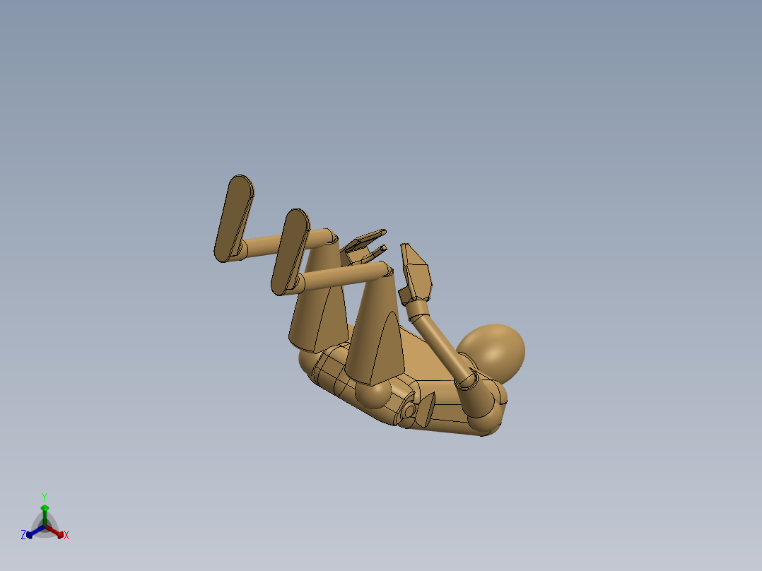 solidworks 假体正等轴测图