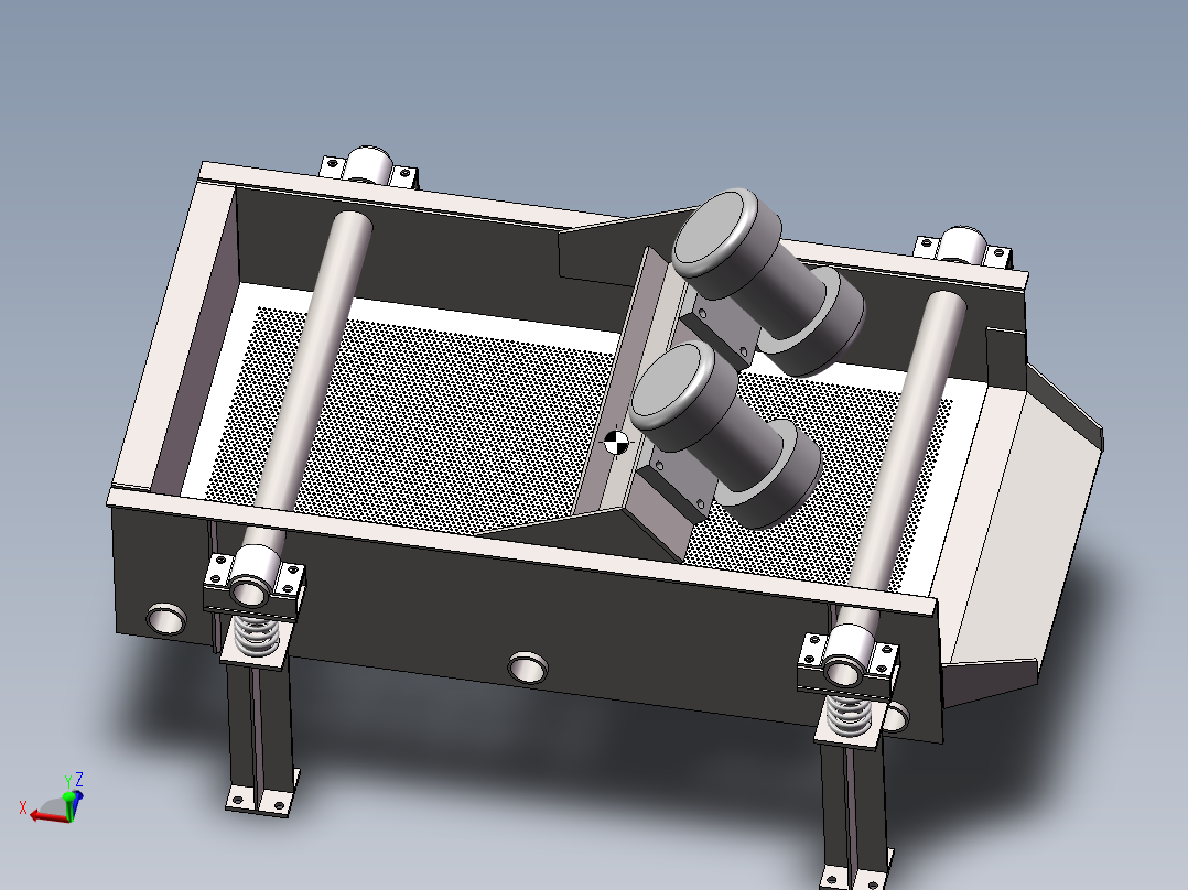 振动筛 矿山设备模型