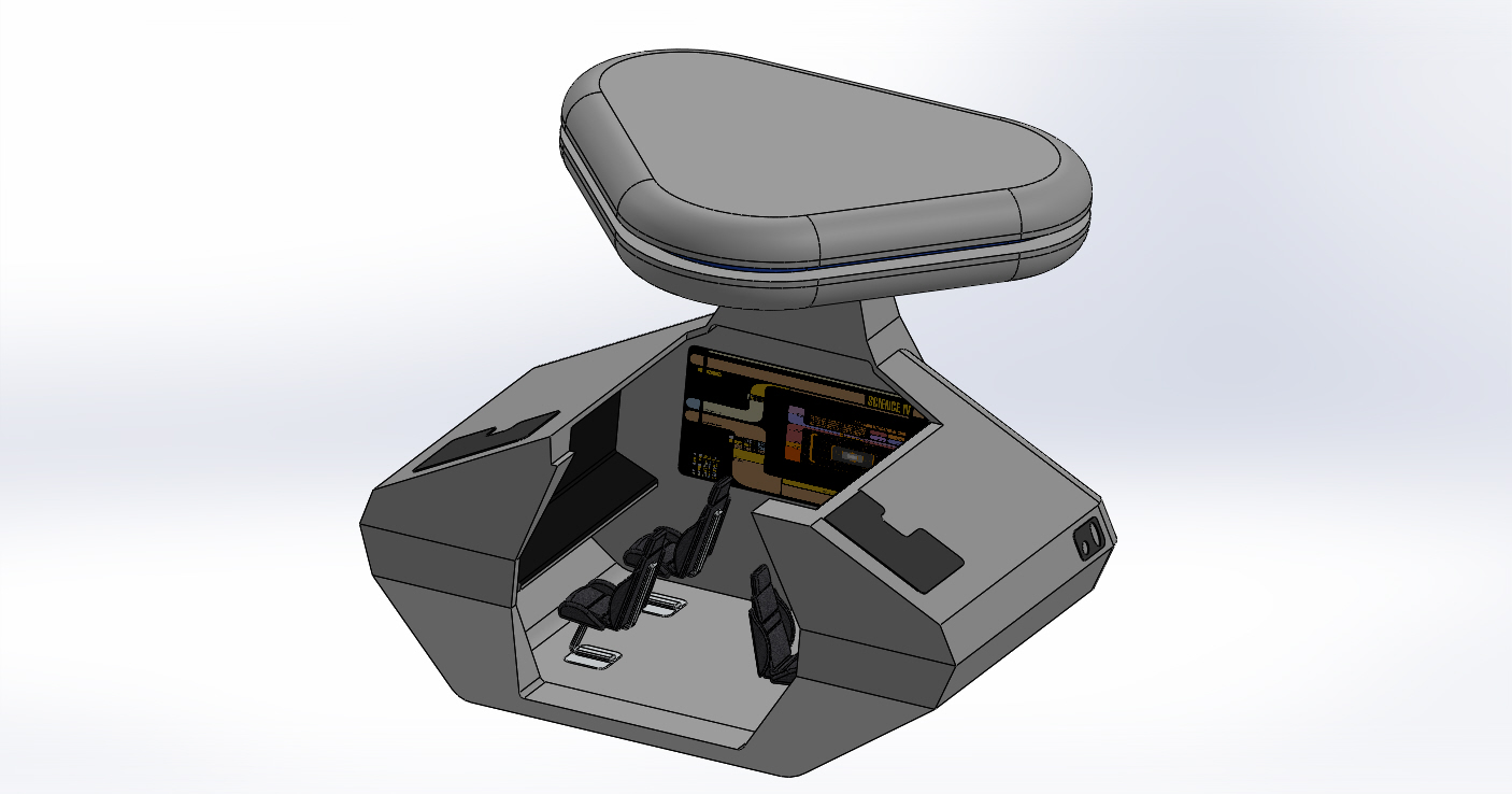 48--uss ozymandias航天飞机模型3D图纸