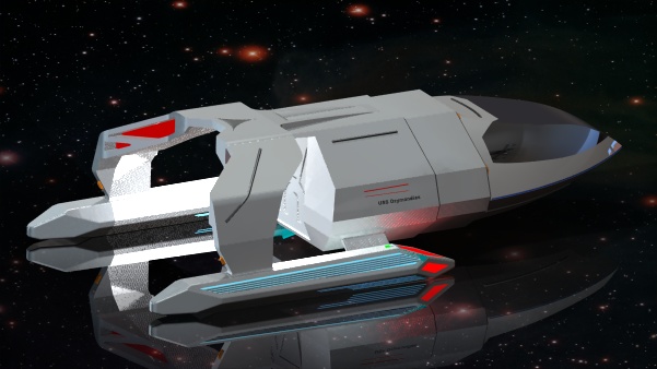 48--uss ozymandias航天飞机模型3D图纸