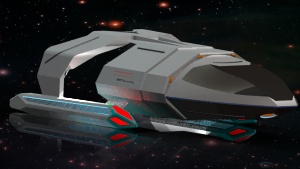 48--uss ozymandias航天飞机模型3D图纸