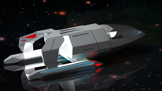 48--uss ozymandias航天飞机模型3D图纸