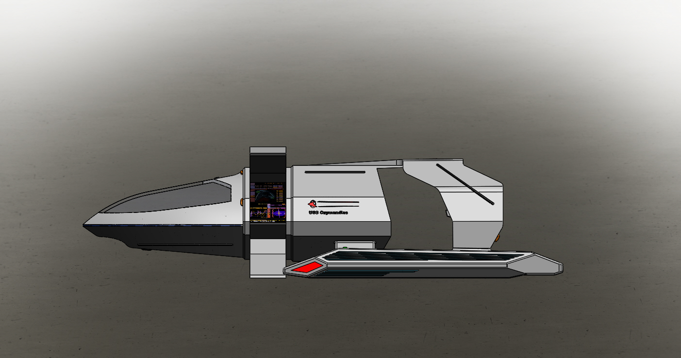 48--uss ozymandias航天飞机模型3D图纸