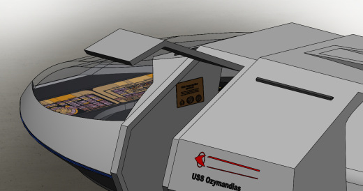 48--uss ozymandias航天飞机模型3D图纸缩略图