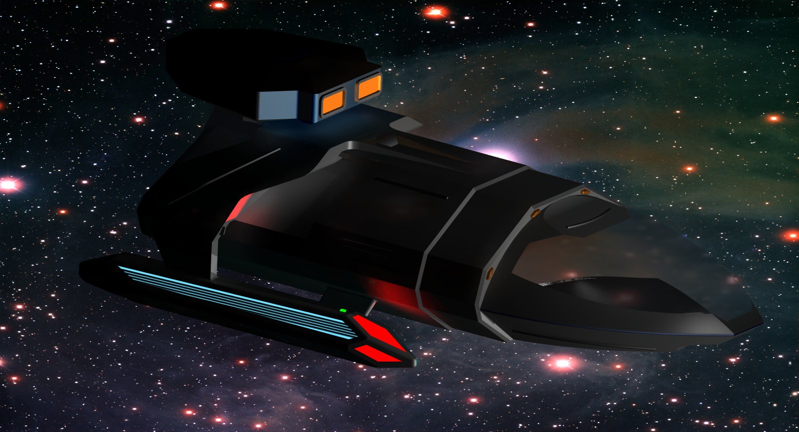 48--uss ozymandias航天飞机模型3D图纸