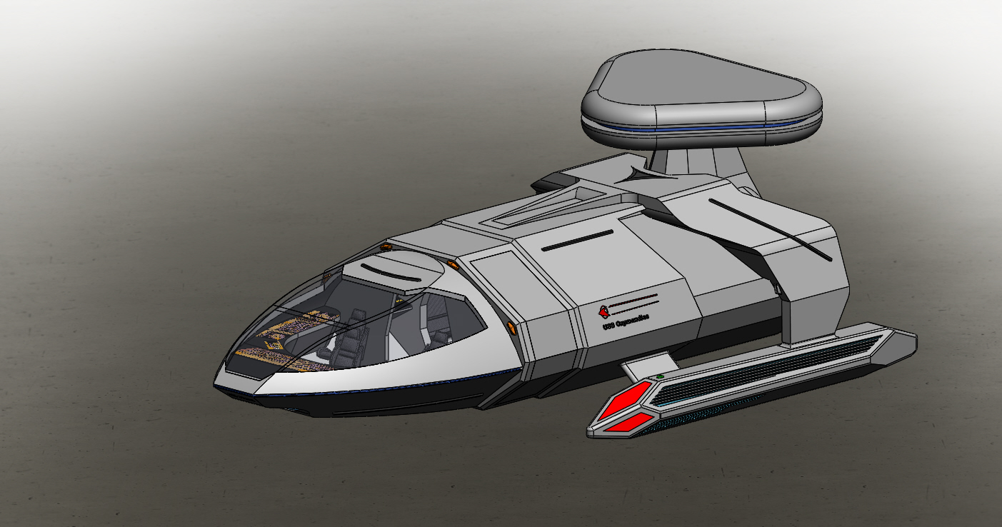 48--uss ozymandias航天飞机模型3D图纸