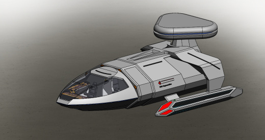 48--uss ozymandias航天飞机模型3D图纸缩略图