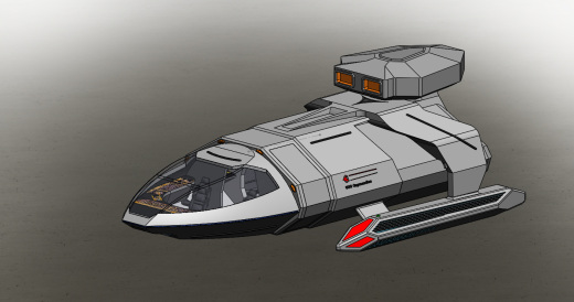 48--uss ozymandias航天飞机模型3D图纸缩略图