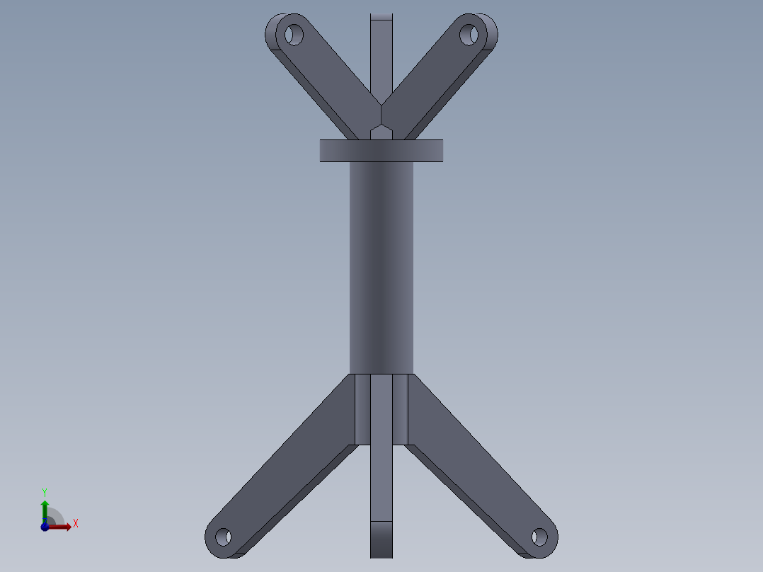SW建模练习题-practice 78前视图