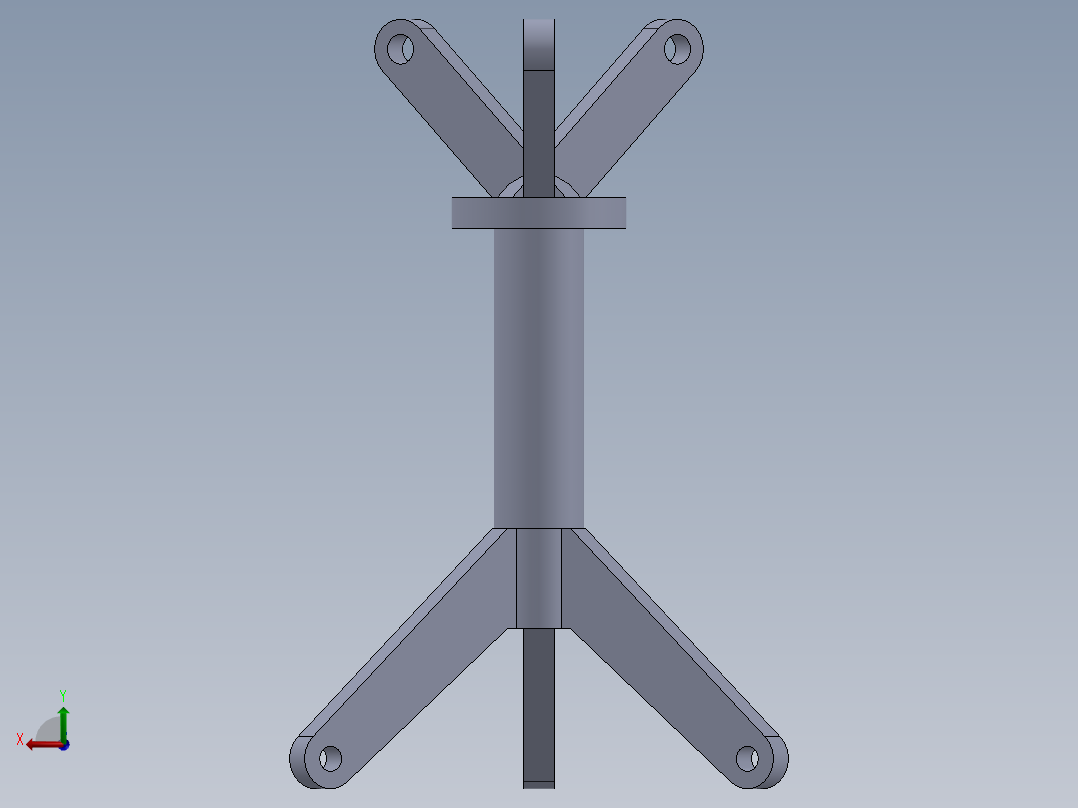 SW建模练习题-practice 78后视图